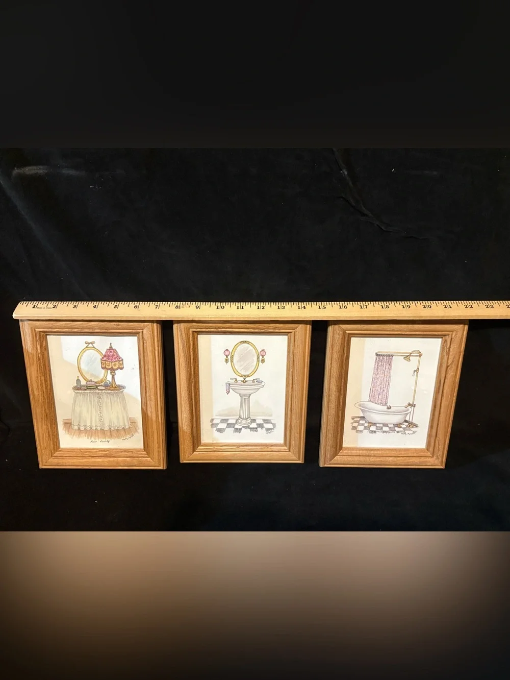 Fine Art three coordinated